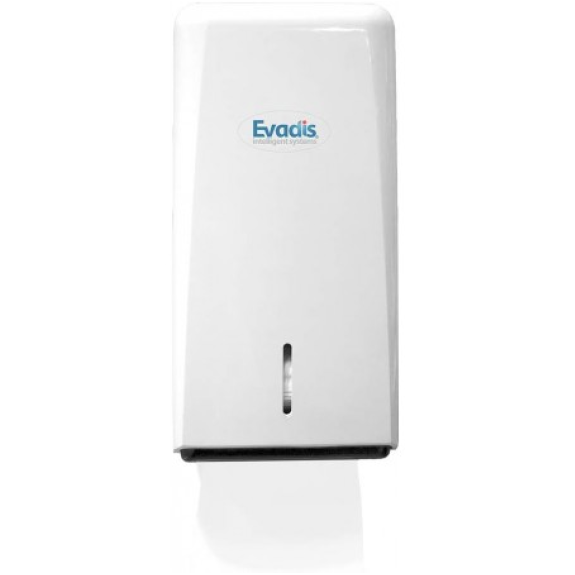 Distributeur Papier Toilette Evadis 2 Paquets / Blanc-Lire la description