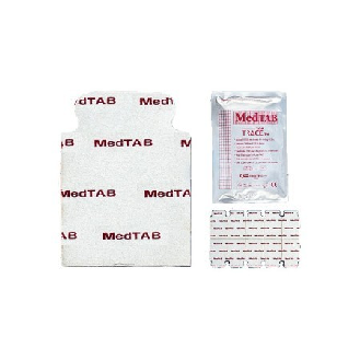 Electrodes ECG MEDTAB rouge (sachet de 10 plaquettes de 10)-Lire la description