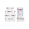Electrodes ECG MEDTAB rouge (sachet de 10 plaquettes de 10)