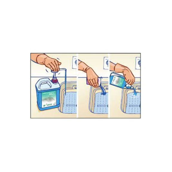 Détergent pour désinfection de l'instrumentation Aniosyme X3 1L-Lire la description