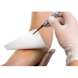 Compresses non tissées non stériles LCH PURE N30 5x5cm - 4plis (sachet de 100)-Lire la description