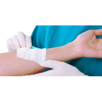 Compresses non tissées non stériles LCH PURE N30 5x5cm - 4plis (sachet de 100)-Lire la description