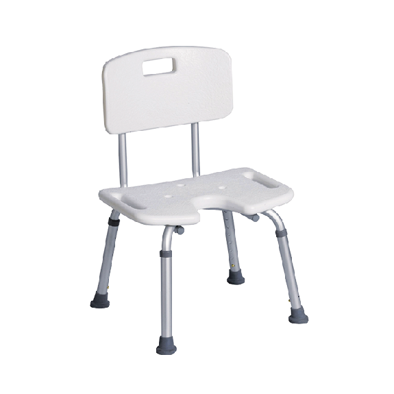 Chaise de douche avec découpe anatomique-Lire la description