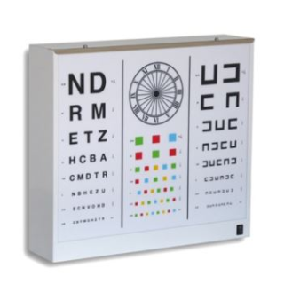 OPTOTIPO LUMINOSO WECKER ADULTO-Leer más