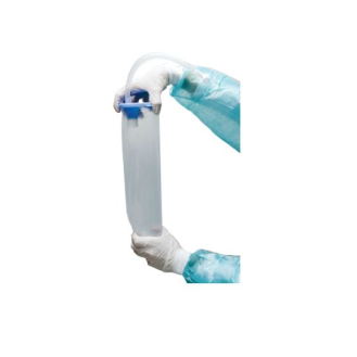 BLAUER ASPIRATORBEUTEL MIT VENTIL 2 LITER-Beschreibung lesen