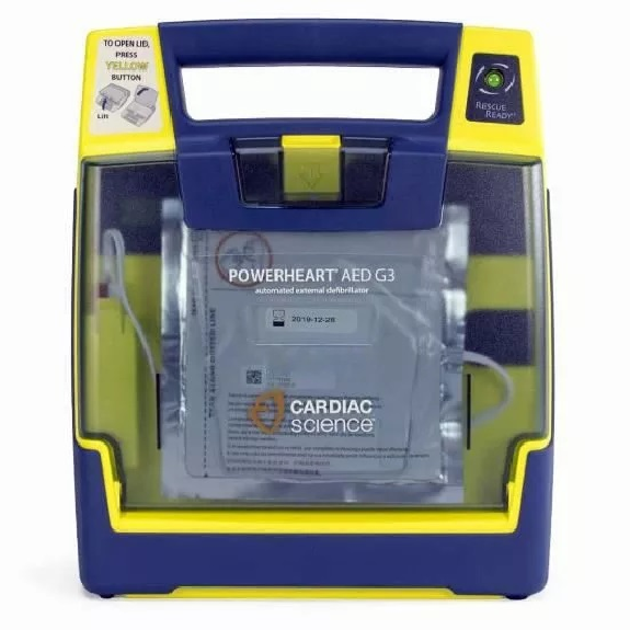 Cardiac Science Powerheart G3 vollautomatischer Defibrillator - Kompakt und leicht mit täglicher Selbstprüfung-Beschreibung lesen
