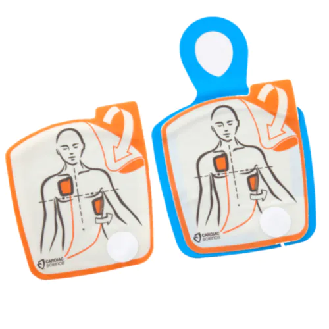Électrodes adultes Cardiac Science Powerheart G5-Lire la description