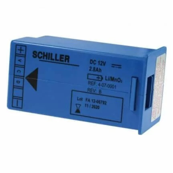 Batterie défibrillateur Schiller Fred Easy / Skity-Beschreibung lesen