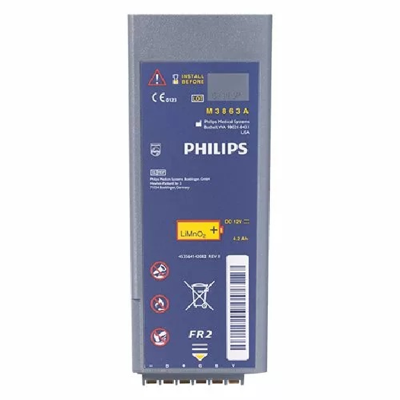 Batterie défibrillateur Philips FR2 Batterie défibrillateur Philips FR2-Lire la description