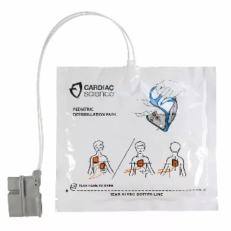 Électrodes pédiatriques Cardiac Science Powerheart G5-Lire la description