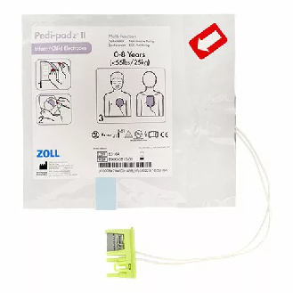Électrodes Pédiatriques ZOLL AED +-Lire la description