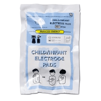 Électrodes Pédiatriques Cardiac Science Powerheart G3-Lire la description