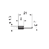 Réducteur de fibre 2,2/1 mm (Lot de 2 pièces) - BAU10140260 Réducteur de fibre 2,2/1 mm (Lot de 2 pièces) - BAU10140260