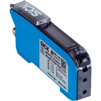 Ampli. fibre PNP/NPN 4-20mA Led rouge Tempo 12-24Vdc / M08 4P - WLL80P-22THY1DZZZZZ1Z1-Lire la description