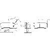Ampli. fibre PNP/NPN 4-20mA Led rouge Tempo 12-24Vdc / M08 4P - WLL80P-22THY1DZZZZZ1Z1