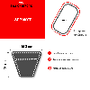 TEXROPE - VP2 - Correa trapezoidal estrecha SPB1400