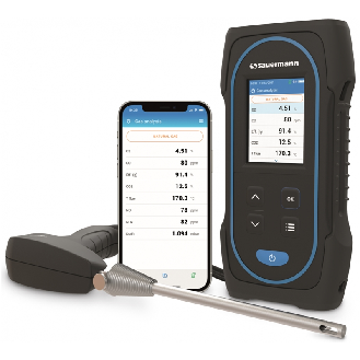 Analyseur de combustion O2, CO - Si-CA 030 Kit 2BS-Lire la description