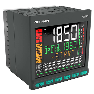 Régulateur/Programmateur 96X96 entrée univ. 4 sorties alim. 100-240V - 1850P-D-RRR-0-0-00-5-00-00-1-00-Lire la description