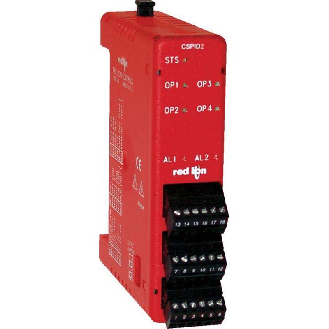 Module 2 boucles PID, Sorties Collecteur, Entrée ctrl courant chauffe - CSPID2SM-Lire la description