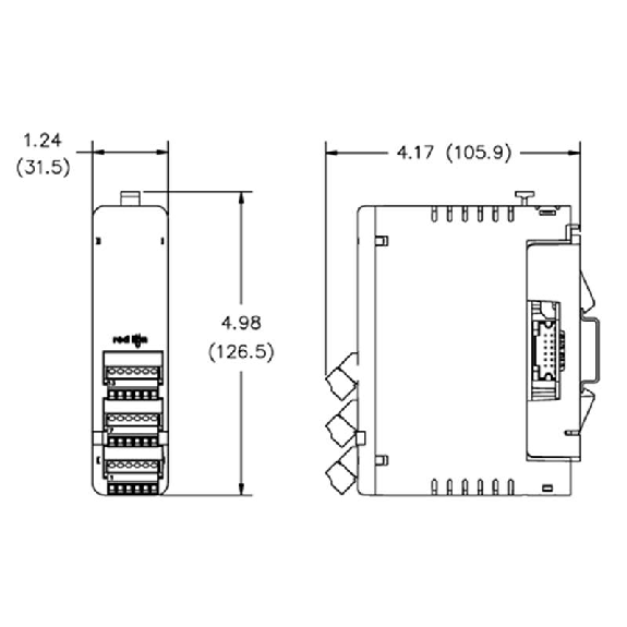 Module 1 boucle PID, Sorties Collecteur, Sorties Analogiques - CSPID1SA-Lire la description