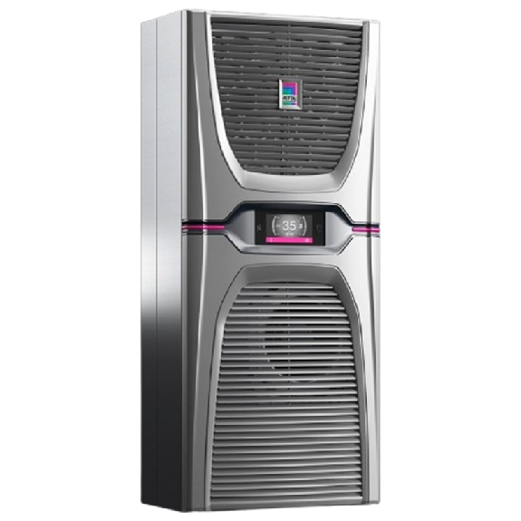 Climatiseur lateral Blue e+-1600W- SK-L400 H950 P310-IP55-INOX - SK 3185.530-Lire la description