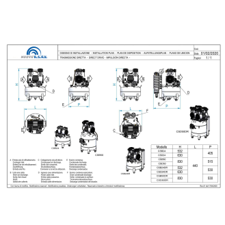 Compresseur à piston sec pour air médical-Lire la description