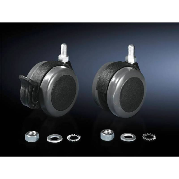 Roulettes doubles orientables - CP 6148.000 Roulettes doubles orientables - CP 6148.000-Lire la description