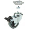 Roue pivotante - avec frein écrou -N- d=50 mm - 4016646 Roue pivotante - avec frein écrou -N- d=50 mm - 4016646