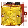 Feu flash compact xénon 5J 20-28 Vcc/Vca - Rouge - IP66 - L101XV20243 Feu flash compact xénon 5J 20-28 Vcc/Vca - Rouge - IP66 - L101XV20243