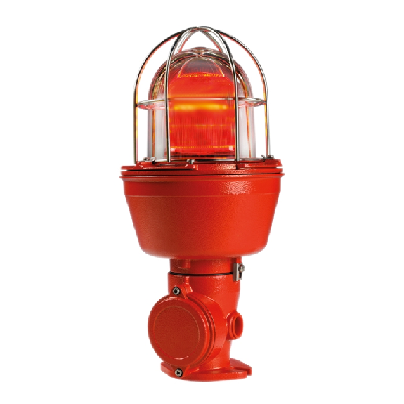 Feu LED Ex SLR S ROUGE V90/240AC IP66 - 95013-Lire la description