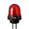 Feu permanent DEL EM 115VAC ROUGE IP65 Ø29mm NOIR - 230.100.67