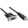 D-Sub Mâle Droit 9p/RJ45 Mâle; Câble plat 2 m (RS-232) - SIC6081865 D-Sub Mâle Droit 9p/RJ45 Mâle; Câble plat 2 m (RS-232) - SIC6081865