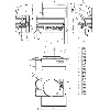 Lecteur de codes Linéaire, Autofocus, Miroir oscillant, Std Density - CLV650-6120F0