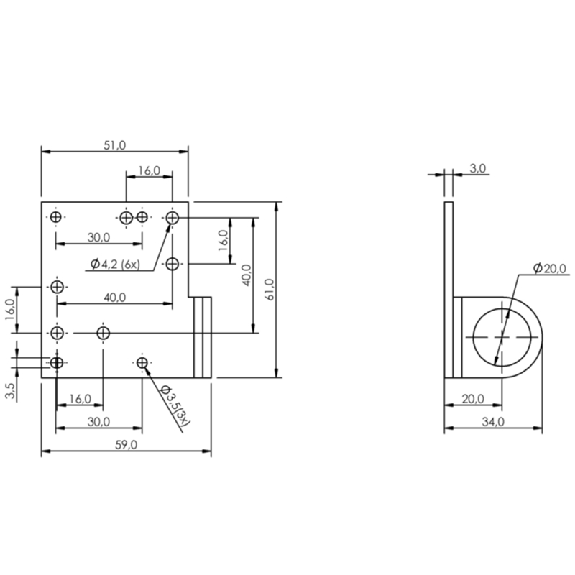 Système de montage pour BOS 21M, BOS R-9, Inox, Ecolab - BMS CR-M-D12-IS-04 (BAM0042) Système de montage pour BOS 21M, BOS R-9, Inox, Ecolab - BMS CR-M-D12-IS-04 (BAM0042)-Lire la description
