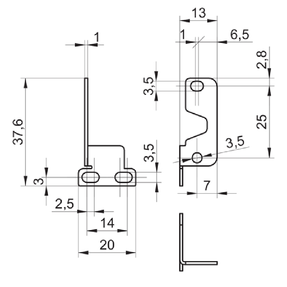 Equerre de retrofit série O300 série 20 - BAU11124807-Lire la description
