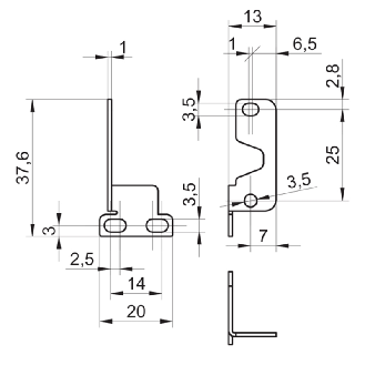 Equerre de retrofit série O300 série 20 - BAU11124807-Lire la description