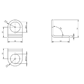 Système de montage pour capteurs M18, inox V4A - BMS CS-M-D12-ID18-01 (BAM0032)-Lire la description