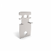 Equerre plate inox AISI 304 pour coffrets séries JS, JB, EQ et CPF - EBW Equerre plate inox AISI 304 pour coffrets séries JS, JB, EQ et CPF - EBW
