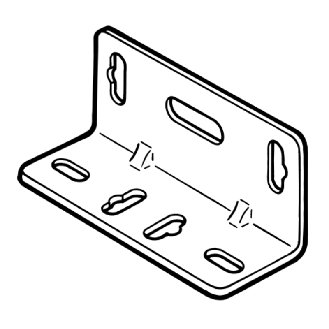 Equerre de fixation en L inox 304 - E39-L70-Lire la description