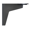 Equerre de montage WM NOIR - 960.630.02 Equerre de montage WM NOIR - 960.630.02