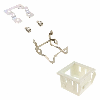 Equerre de fixation pour remplacement series DP2 / DP3 vers DP-100 - MS-DP1-4 Equerre de fixation pour remplacement series DP2 / DP3 vers DP-100 - MS-DP1-4