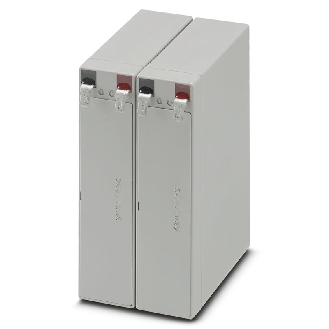 Batterie de rechange VRLA-AGM 2x12 V DC 4 Ah-Lire la description