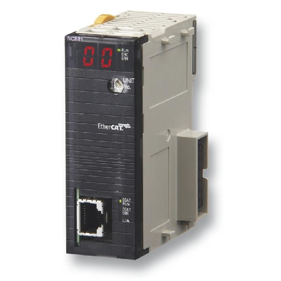 Module de positionnement 4 axes, contrôle par API CJ, EtherCAT - CJ1W-NC481 Module de positionnement 4 axes, contrôle par API CJ, EtherCAT - CJ1W-NC481-Lire la description