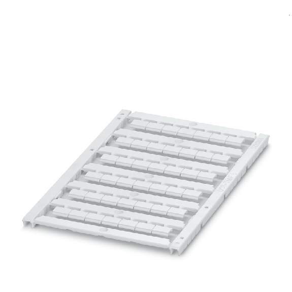 Repères pour blocs de jonction 8,2mm, vierge, 7,4x4,7mm, blanc - UCT-TMF 8 Repères pour blocs de jonction 8,2mm, vierge, 7,4x4,7mm, blanc - UCT-TMF 8-Lire la description