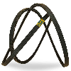 CMW - Correa trapezoidal con muescas estrechas - Alto rendimiento - EPDM - XPB1250