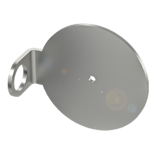 Système de fixation pour réflecteurs BOS R-1, Ø 84 x 92,5 mm, inox - BMS CR-M-D12-IU-05 (BAM003N)-Lire la description