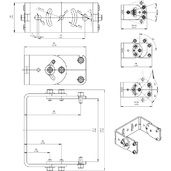 Kit de fixation 1 - SIC2121730 Kit de fixation 1 - SIC2121730-Lire la description