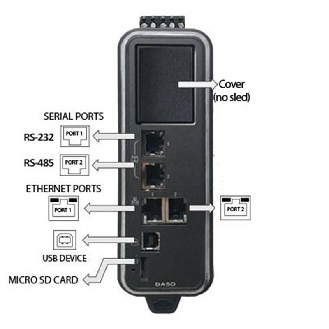 FlexEdge 1-Sled Advanced IIoT Gateway - DA50A0BNN0000030-Lire la description