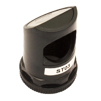 Renvoi d'angle pour capteurs photoélectriques cylindriques M18 - ST 03-Lire la description