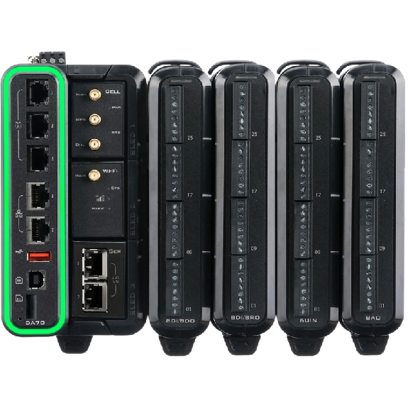 FlexEdge 3-Sled 2xRS232 1xRS485 Networking Gateway - DA70A0FNNNNNN010-Lire la description